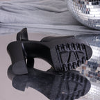 Damen Elegante Plateau-Sandalen mit Klickverschluss R&B