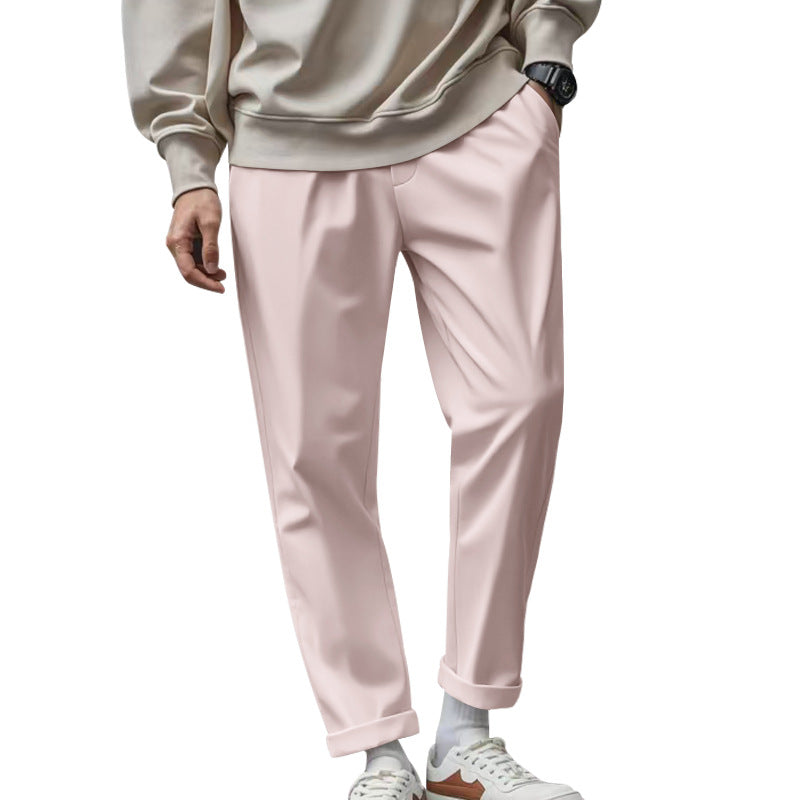 Herren elegante Chino-Hose mit bequemem Bund und modischem Schnitt R&B
