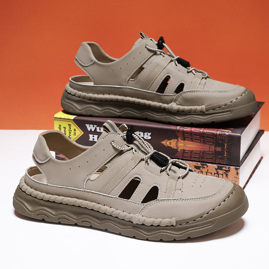 Herren Freizeitsandalen mit verstellbarem Riemen R&B