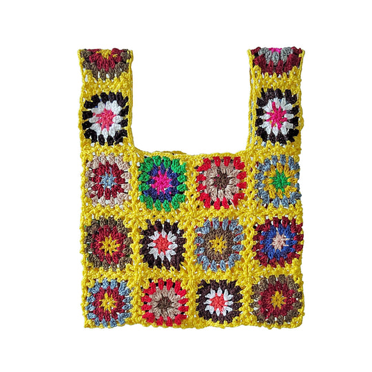 Damen handgefertigte Häkel-Tasche R&B