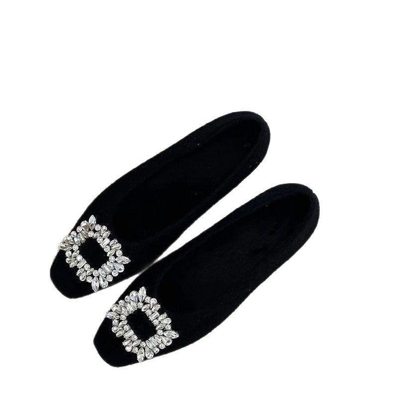 Damen elegante Spitzenschuhe mit funkelndem Strassdetail R&B