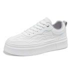 Damen Chunky Sneakers mit stilvollem Obermaterial und dämpfender Sohle