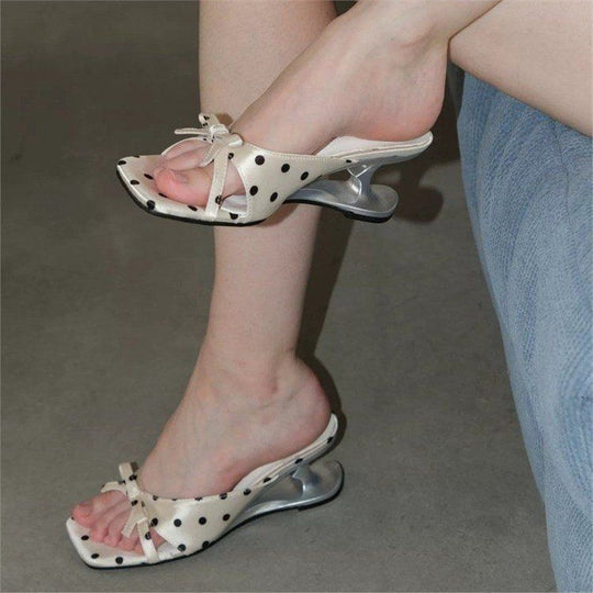 Damen elegante Slingbacks R&B