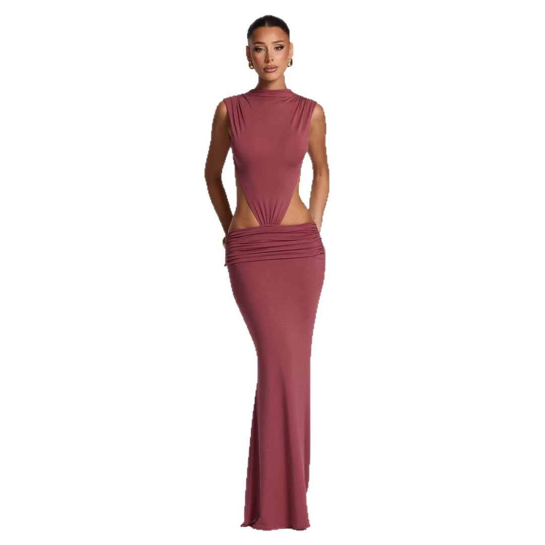 Damen Elegantes Abendkleid mit raffinierten Cut-Out-Details und figurbetontem Schnitt R&B