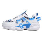 Damen Sportliche Chunky Sneakers mit einzigartigem Design und atmungsaktiver Oberflächenstruktur