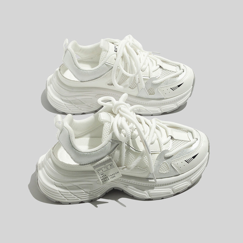 Damen Sportliche Sneaker mit atmungsaktiver Netz-Oberfläche und bequemer Dämpfung R&B