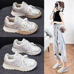 Damen Trendige Chunky Sneakers mit innovativer Gummisohle und atmungsaktivem Obermaterial R&B