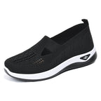 Damen Atmungsaktive Slip-On Sneakers mit elastischem Einschlupf R&B