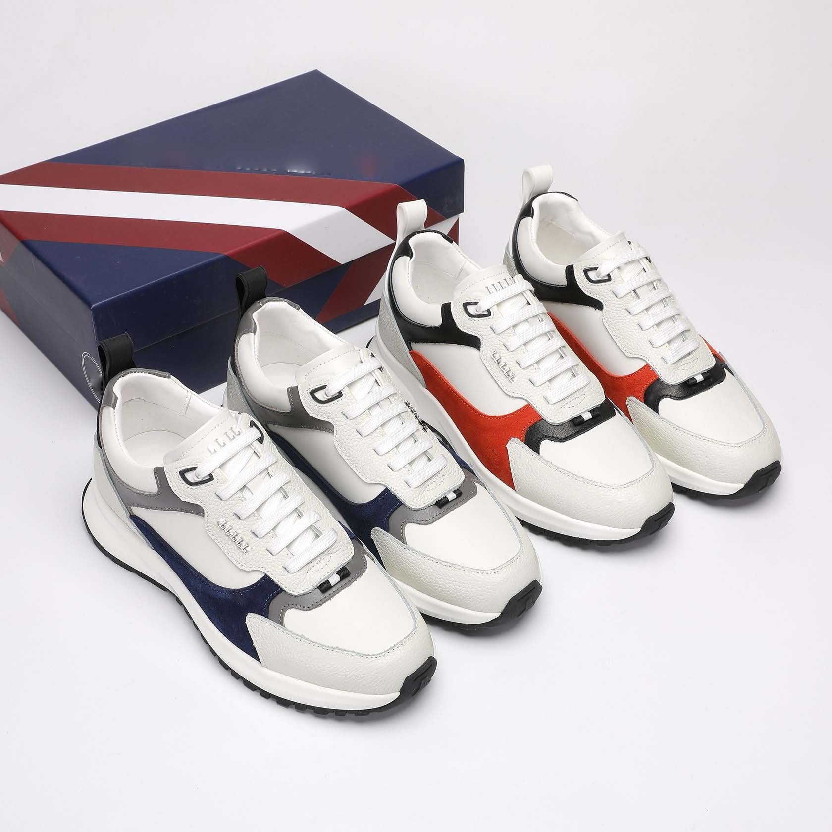 Damen Sportliche Lifestyle Sneakers mit atmungsaktiver Oberflächenstruktur und dämpfender Sohle R&B