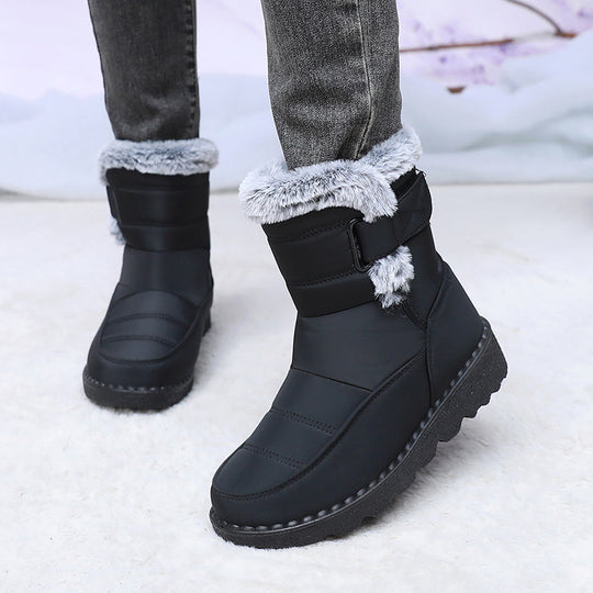 Damen Winterstiefel mit kuscheligem Futter und rutschfester Sohle R&B