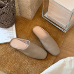 Damen Klassische Clogs aus hochwertigem Leder mit ergonomischem Fußbett und modischem Design