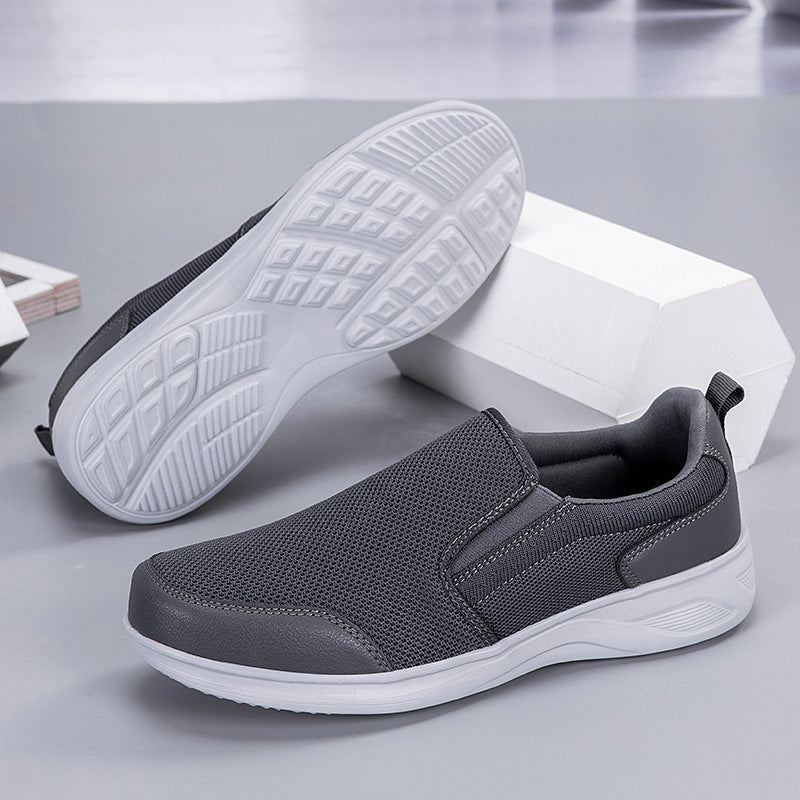 Damen Slip-On Freizeitschuhe mit atmungsaktiver Mesh-Oberfläche R&B