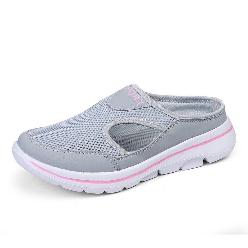 Damen nan atmungsaktive NetzgewR&Be-Slipper mit ergonomischem Komfortfußbett R&B
