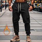 Herren Sportliche Cargo-Jogginghose mit elastischem Bund und praktischen Taschen R&B