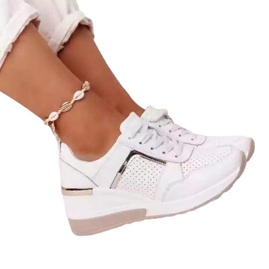 Damen Wedge-Sneaker mit atmungsaktivem Obermaterial und komfortablem Fußbett R&B