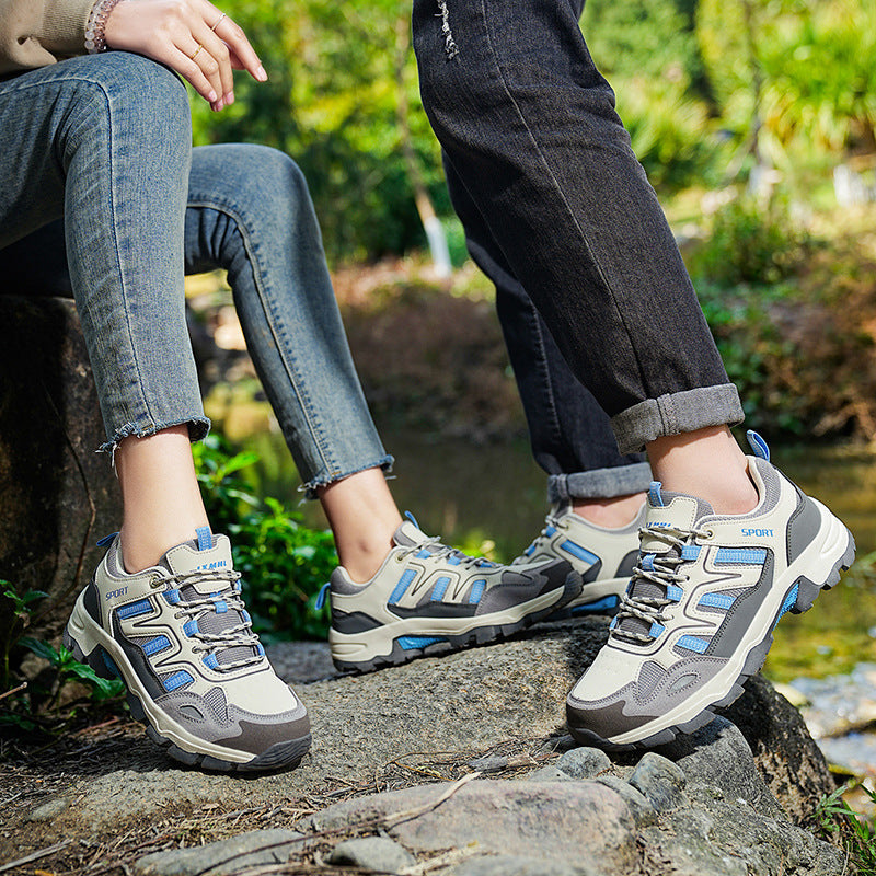 Damen Sportliche Trekking-Sneaker mit dämpfender Sohle