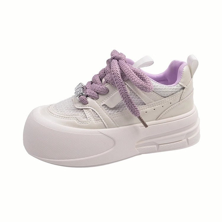 Damen modische und leichte Sneakers mit dämpfender Sohle R&B