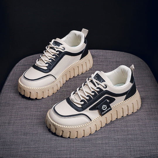 Damen Chunky Sneakers mit trendiger Profilsohle und atmungsaktivem Obermaterial R&B