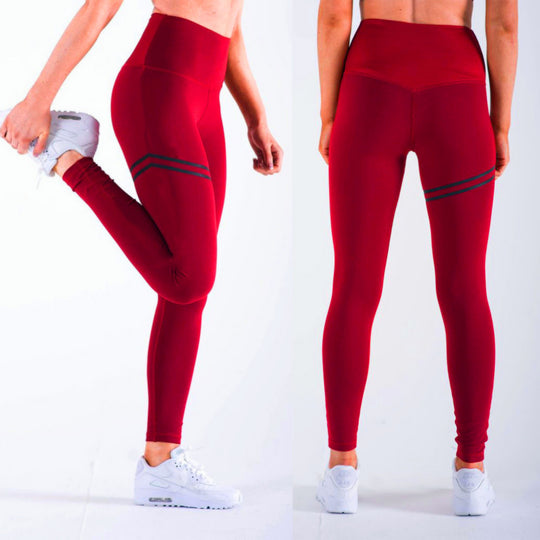 Damen Kompression Leggings R&B