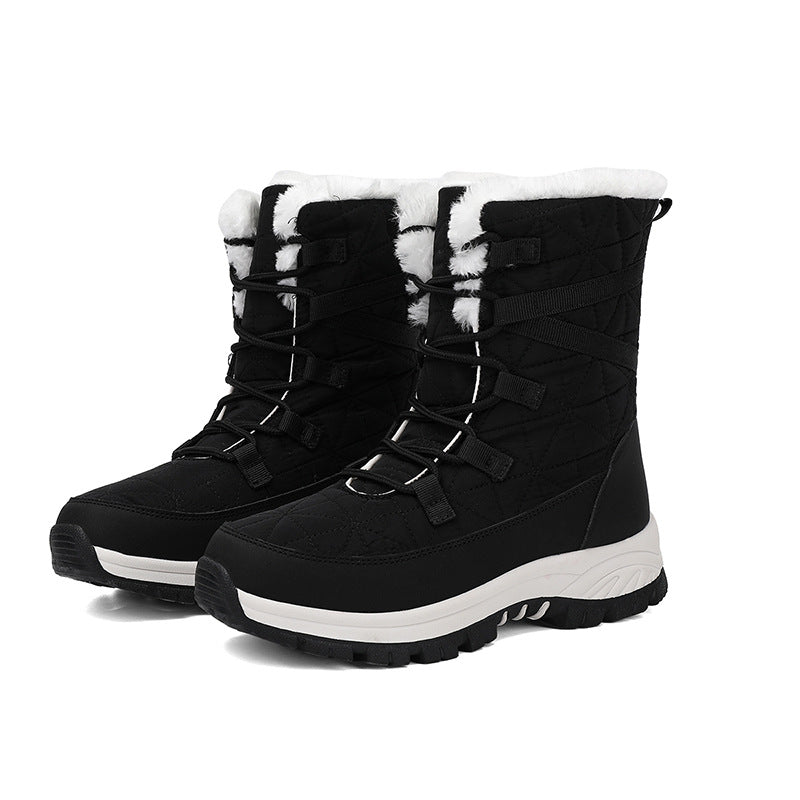 Damen Winterstiefel mit nachhaltiger Isolierung und rutschfester Sohle R&B