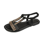 Damen Elegante Riemen-Sandalen mit funkelnden Akzenten und komfortabler Fußbettung R&B