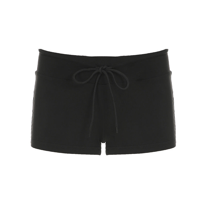 Damen Sportliche Shorts mit Sternenprint und elastischem Bund R&B