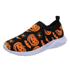 Damen Mode Sneakers mit Halloween-Motiv und rutschfester Sohle R&B