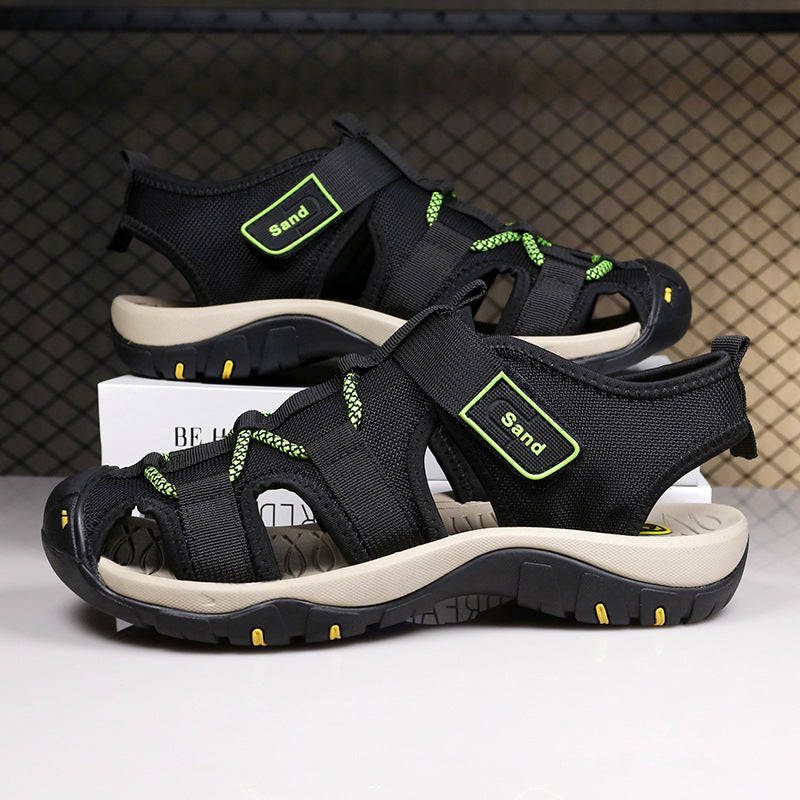 Damen Sportliche Freizeitsandalen mit rutschfester Sohle und verstellbaren Riemen R&B