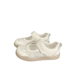 Damen Sportliche Klettverschluss Sneakers mit luftiger Mesh-Oberfläche und rutschfester Sohle R&B