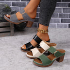 Damen Bequeme und stilvolle Absatzsandalen R&B