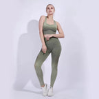 Damen Sportliches Fitness-Set mit atmungsaktivem Material und hoher Flexibilität R&B