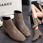Damen Stiefeletten mit elegantem Reißverschluss und softem Obermaterial R&B