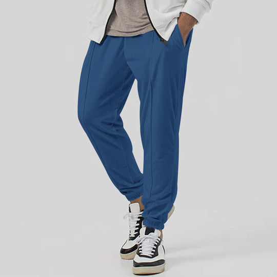Herren Sportliche Freizeithose mit atmungsaktivem Gewebe und praktischen Seitentaschen R&B