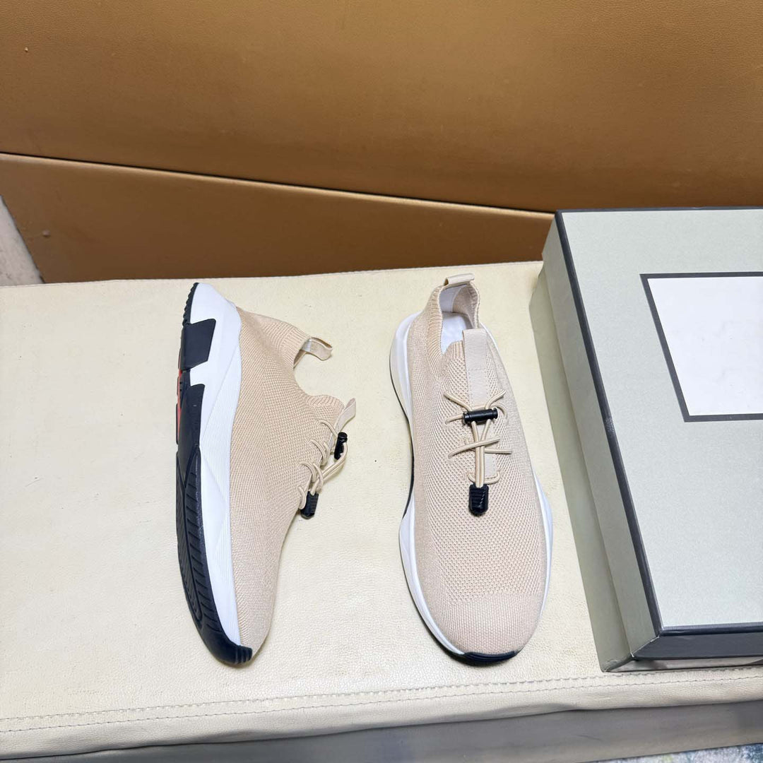 Damen Sportliche Sneakers mit innovativer Schnürtechnologie und atmungsaktivem Obermaterial von R&B