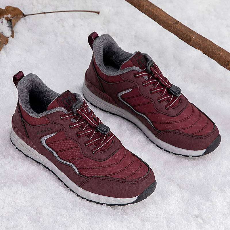 Damen Winterfest Sneakers mit wärmeisolierender Innensohle R&B