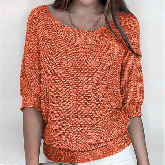 R&B | Elegantes Dreiviertelarm Bequemes Oberteil