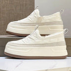 Damen Bequeme Slip-On Sneakers mit isolierendem Innenfutter und rutschfester Sohle R&B