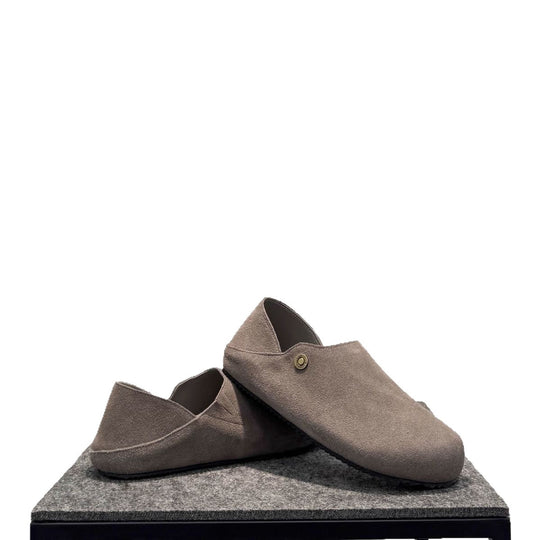 Damen Bequeme Clogs aus hochwertigem Wildleder R&B