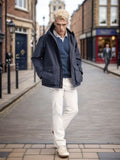 Herren Outdoormantel mit abnehmbarer Kapuze R&B
