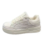 Damen Modische Sneakers mit innovativer Textur und rutschfester Sohle R&B