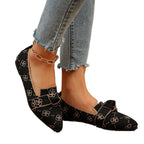 Damen Stilvolle und komfortable Ballerinas mit großem Schleifendetail R&B