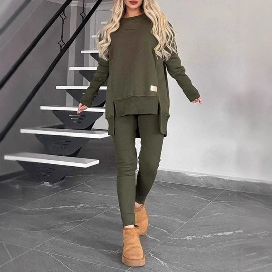 Damen Bequemes Lounge-Set mit modernem Oversized-Schnitt R&B