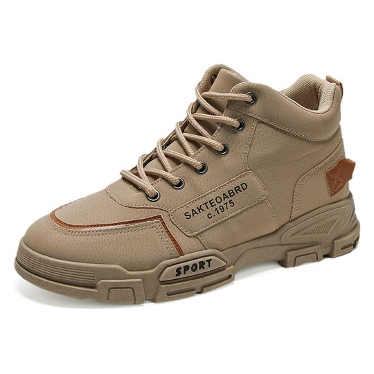 Herren Sportliche High-Top Sneakers mit robustem Profil R&B
