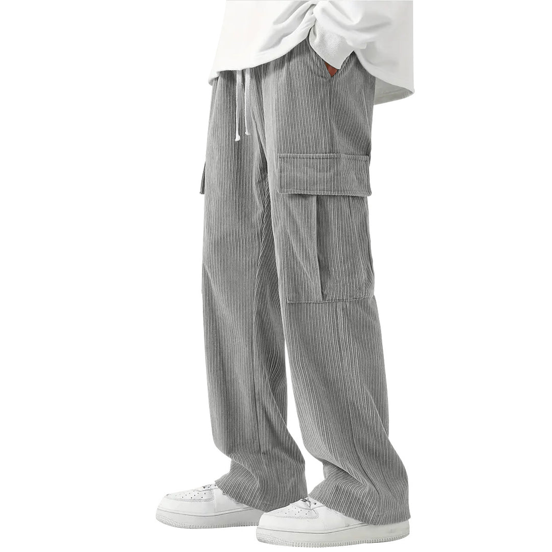 Herren Kord Cargo-Hose R&B