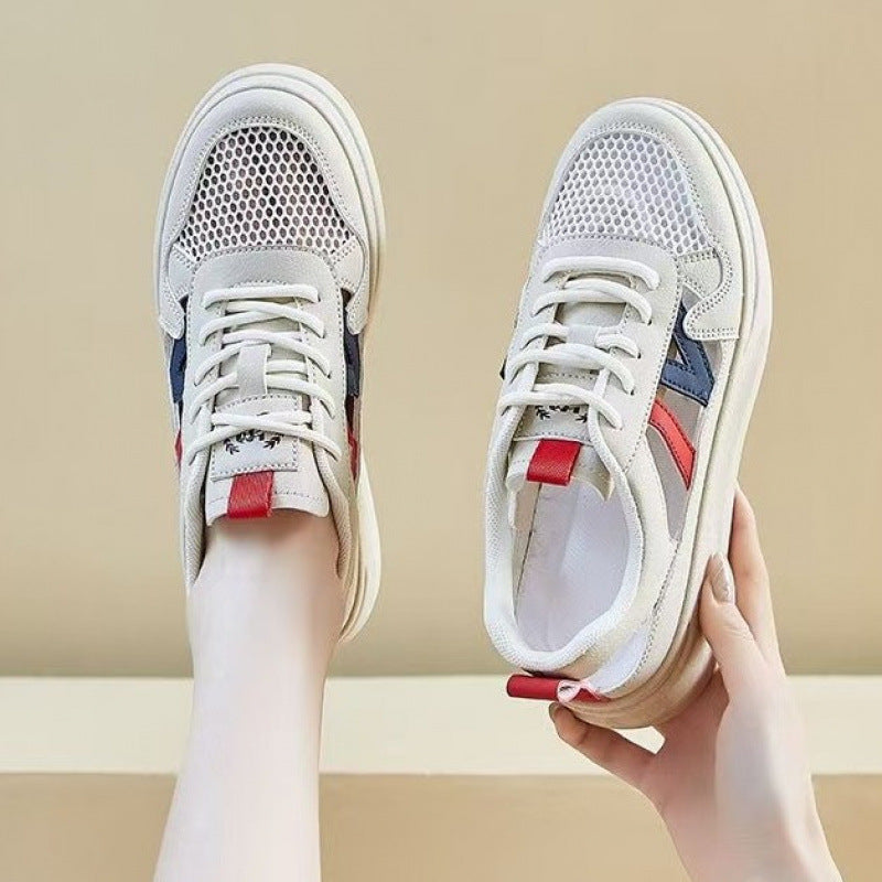 Damen Atmungsaktive Chunky Sneakers mit modischem Cut-Out-Design R&B