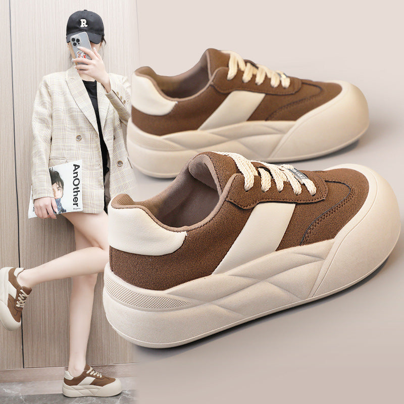 Damen komfortable Sneaker mit dämpfendem Sohlenprofil und atmungsaktivem Obermaterial R&B