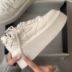 Damen modische Sneakers mit atmungsaktiver Oberflächenstruktur und dämpfendem Sohlenprofil R&B