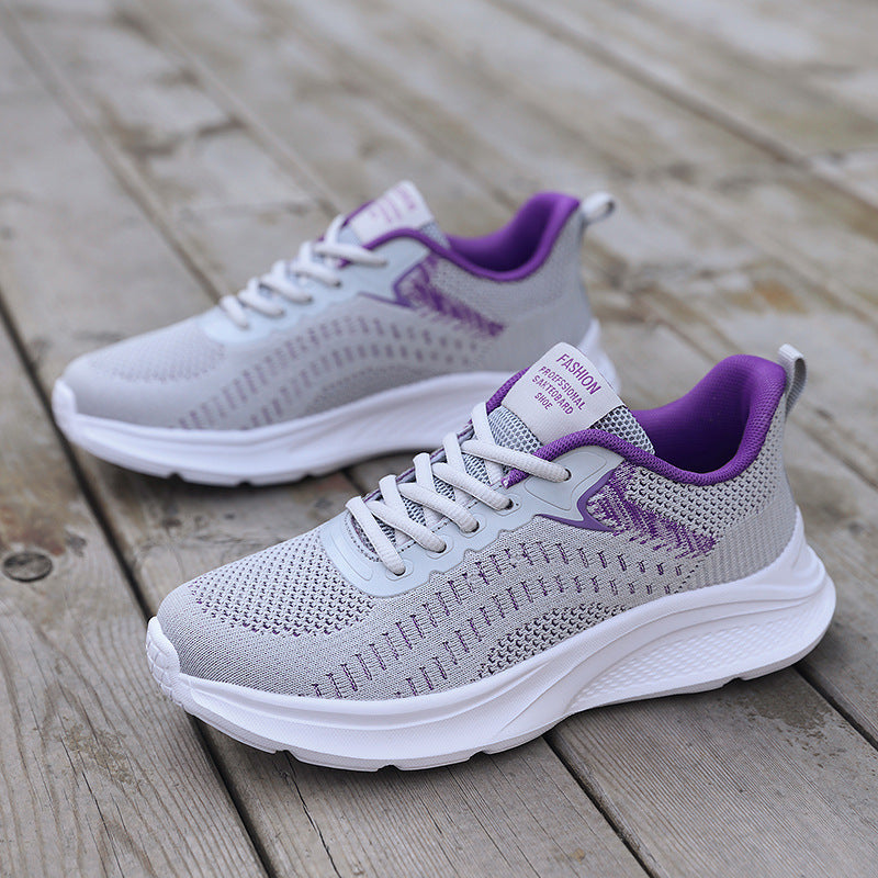 Damen Leichte und atmungsaktive Sportschuhe mit dämpfender Zwischensohle R&B