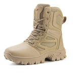 Damen robuste Sicherheitsstiefel mit rutschfester Sohle und atmungsaktivem Mesh
