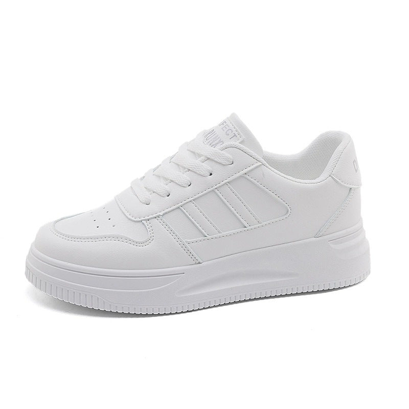 Damen Sportliche Sneakers aus hochwertigem Kunstleder mit rutschfester Laufsohle